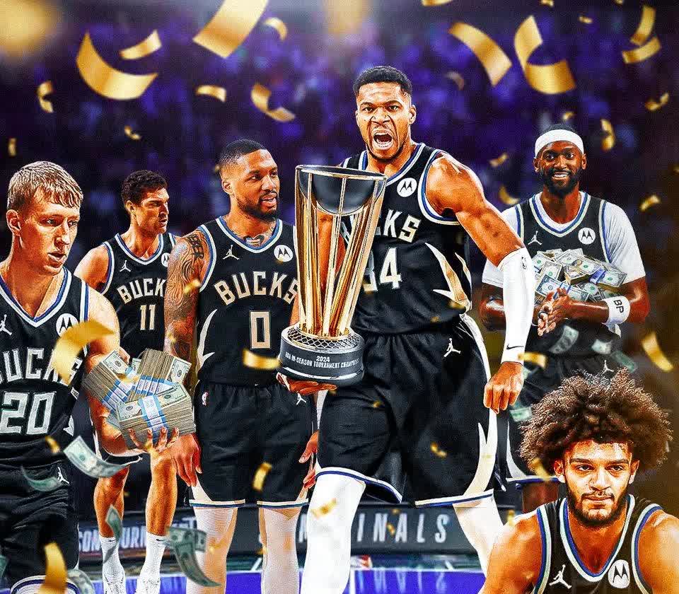 包含神奇三分！雄鹿球员从外线连中多球的词条